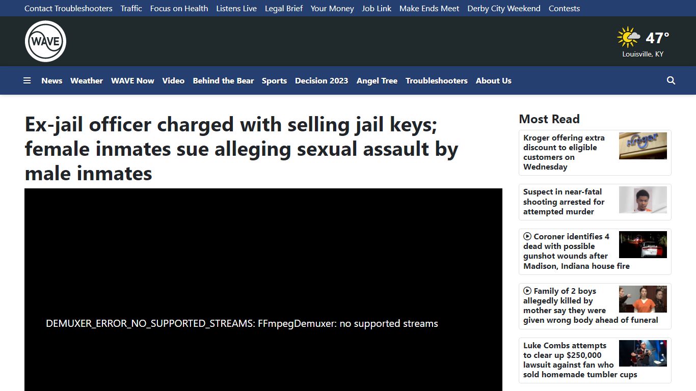 Ex-jail officer charged with selling jail keys; female inmates sue ...